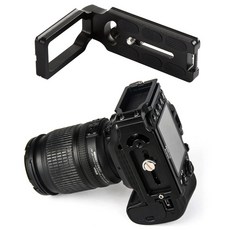 카메라 장비 L자 플레이트 브라켓 DSLR 소니 니콘 호환, 1개