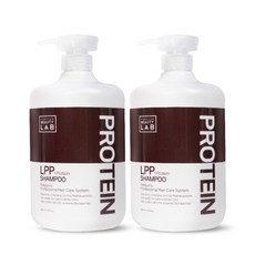 LPP 단백질 무실리콘 약산성 샴푸 1000ml 2개 세트 오리지널, 1L