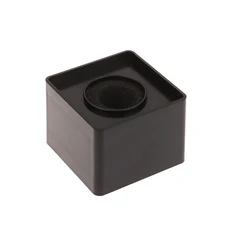 1PC 스퀘어 마이크 플래그 홀더 인터뷰 큐브 스테이션 뉴스 리포터 액세서리 및 보고서 용 장식 상자, 02 1pc