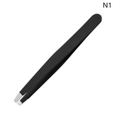 정밀 핀셋 눈썹 제모 얼굴 털 제거 블랙헤드 사선 뾰족한, 1, 1개