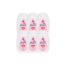 존슨즈 콘스타치 베이비 파우더 200g X 6개, 존슨즈 베이비 로션 핑크 100mL X 6개