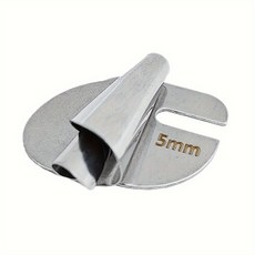 재봉 미싱 범용 롤 헤머 발 3mm-10mm 재봉틀용 헴 해머 헤밍 부착 솔기, 1개, 01 5mm