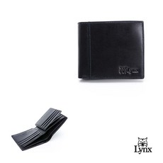 Lynx 美國山貓 進口牛皮短夾