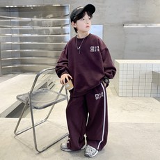 AA4147 남아 주니어 초등학생 초딩 키즈 아동 봄 가을 코튼 면혼방 라운드넥 맨투맨 티셔츠 트레이닝 조거 팬츠 바지 상하세트 운동복 투피스