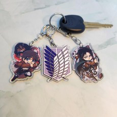 진격의 거인 진격거 키링 굿즈 피규어 가챠 AA0316 hay+7542zH