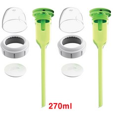 닥터브라운 와이드넥 옵션스 플러스 통기시스템 및 부품세트 150ml용 270ml용, 2개