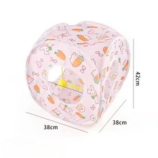 고양이 개를 위한 접이식 애완 동물 터널 당근 디자인의 대화형 놀이 텐트 실내/실외 사용을 내구성 있는 놀이터, Square Way, 1개