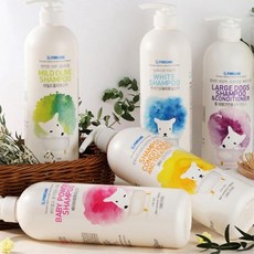 중형견 풍부한거품 안심 국산 삼푸린스 영양 린스겸용 목욕샴푸