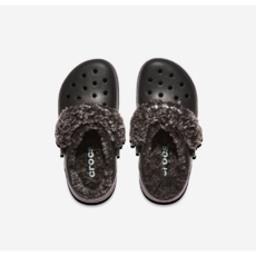 (ABC마트 광주충장NC점)크록스 클래식 플리스 라인드 클로그 키즈 블랙 CRS212856 CROCS CLASSIC FLEECE LINED CLOG K BLACK
