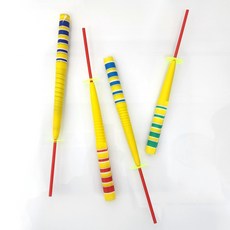 [무료배송/당일배송] 나와랏 종이총 매직총 응원도구 추억의장난감 요술봉 매직봉 늘어나는막대 종이요요 [엘리빅마켓], 1.추억의종이발사총_10개(랜덤), 1개