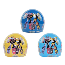 華泰 K857 兒童半罩安全帽 變形金剛, 1個, 天藍,K857大童:51-54cm