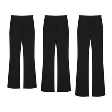 여성 롱다리 하이웨스트 부츠컷 밴딩 팬츠 3가지 길이 구성