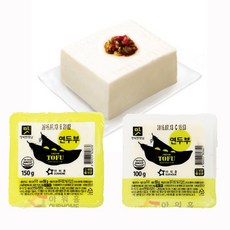 [다만세푸드] 아워홈 연두부 150g 생식용 저칼로리 간편식, 1개