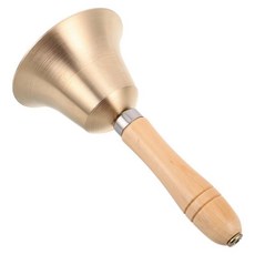 애완 동물 벨 광택 황동 핸드벨 크리스마스 파티 장식용 호텔 레스토랑 서비스 호출, 1개, 기본