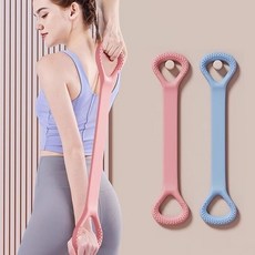 오엠티 스트레칭 실리콘 고무 헬스 튜빙 근력 밴드, 1개, TUBING1_핑크