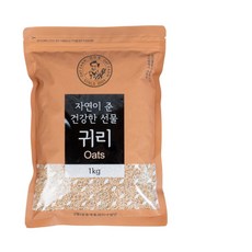 25년산 햇귀리 귀리쌀 1kg 국산 잡곡 슈퍼푸드 영양많은 귀리밥 짓기, 1개