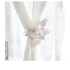 플라워트리 벚꽃 커튼집게 20cm, 혼합색상, 1개