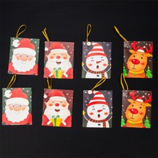 [Allhaving] 크리스마스 미니 카드 8P 예쁜크리스마스카드