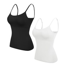 living choice 莫代爾無鋼圈細肩帶背心2件組