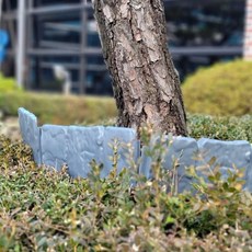 식집사 화단울타리 그레이 정원소품 정원조형물, 없음