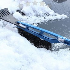 겨울철 차량관리 눈쌓임 제거 유리창 서리 긁개 얼음제거 자동차 겨울용품 청소도구, 1개