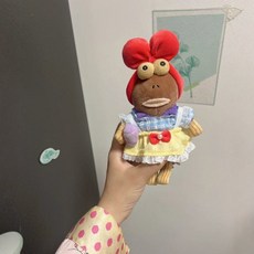 팝마트 스폰지밥 비키니 시티의 엉뚱한 친구들 인형옷 크리스마스 세트 인형의류, 비치버그 레지던트 펜던트용, 백설공주 3피스 세트-인형 제외