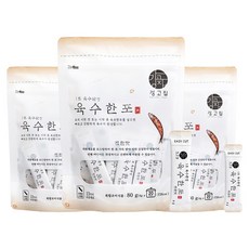 강고집 육수한포 진한맛 80g, 3개