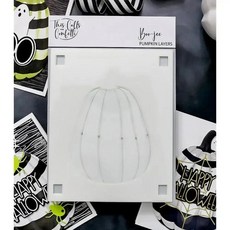 할로윈 장면 제작 스텐실 스탬프 스크랩북 공예 사진 앨범 템플릿 수제 장식, 1개