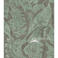 꽃무늬 벽지 수입 엔틱 플라워 접착식, 네이비블루