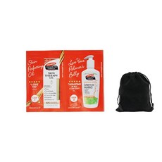 팔머의 버터 포뮬러 스킨 오일 및 마사지 로션으로 스트레치 트래블 팩 0.68 FL OZ 집중 수분 공급 피부 탄력 안전 파라벤 프리 30 CT W / 파우치 제공, 1개, 20ml