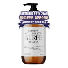 아우페 맥주효모 탈모증상 완화 대용량 샴푸 1000ml 시트러스가든향 맥주효모+맥아 추출물 더블케어, 1개, 1L