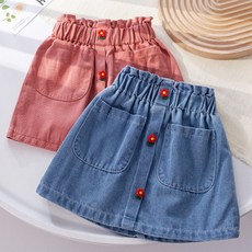 앙디 스커트 꽃포인트 OC081 여아용 아동복