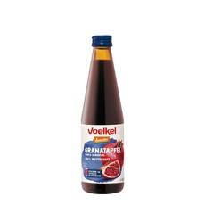 【德國Voelkel】石榴原汁330mL 歐盟生機認證 100%天然果汁 無加糖與防腐劑 非濃縮還原 產地德國 優質紅石榴汁, 1個, 330ml