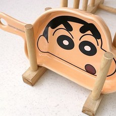 짱구는못말려 도자기 손잡이앞접시 간식 1인용 세라믹 라면그릇