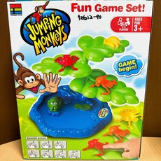 翔翼玩具 老鼠蛋糕疊疊樂 彈跳猴子數字配對遊戲，親子互動桌遊，訓練手眼協調與專注力, 1個, 彈跳猴子 72612