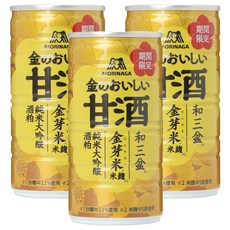 모리나가 금의 맛있는 감주, 3개, 100ml