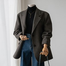 안나앤플러스 A. 바인 스탠다드 자켓[자켓C0227N38] 빅사이즈