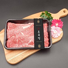 (토곡정)국내산 1+등급 한우 채끝살 300g 1팩 HACCP인증, 1개