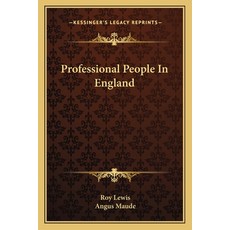 (英文圖書)Professional People In England 平裝版, 英文, Kessinger Publishing