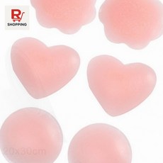 실리콘 하트니플패치 젖꼭지커버 가슴가리개 니플밴드, 1개