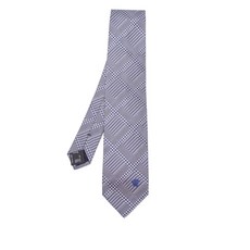 베르사체 중고 하운즈투스 패턴 실크 넥타이