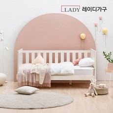 레이디가구 스칸딕 데일리 원목침대 데이베드 DB_프레임 SS, 아이보리