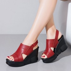 투니스 여성 빈티지 웨지 샌들 9.5cm
