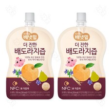 아이배냇 더 진한 배도라지즙, 100ml, 2개
