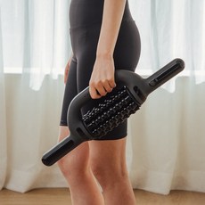 비레토 핸디형 만능 자동 적색광 롤러 마사지기, 블랙, 롤러마사지기