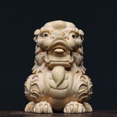 黃楊木 麒麟, 如圖所示, 1個