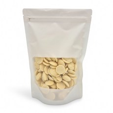 퓨라토스 커버춰 초콜릿 벨코라데 화이트 소분 두바이 쫀득 쿠키 초콜릿 만들기 재료, 1개, 500g