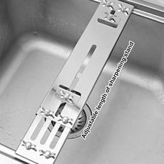 윙 너트가있는 미끄럼 방지 도구 연삭석 홀더 주방, 1개