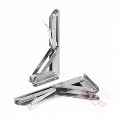 우리상회 스텐 접이식 선반대 2p 20cm 선반받침