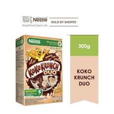 말레이시아 아침식사 네슬레 코코 크런치 듀오 시리얼 NESTLE KOKO KRUNCH DUO Cereal (300g), 300g, 1개